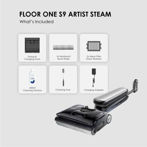 vacuum cleaner tineco terbaik Floor One S9 Artist Steam