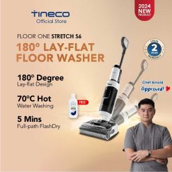 vacuum cleaner tinec Floor One Stretch S6 lay-flat floor washer