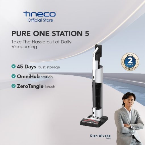 rekomendasi vacuum cleaner terbaik tineco Pure One Station 5