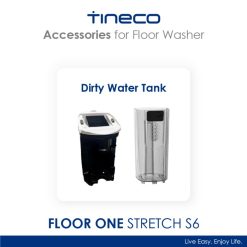 tineco floor one stretch s6 dirty watertank