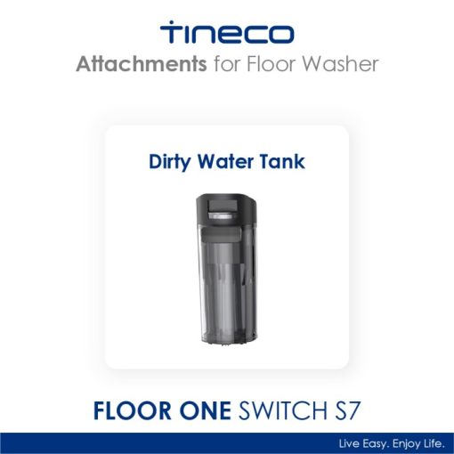 Dirty Watertank Vacuum Cleaner Tineco Switch S7