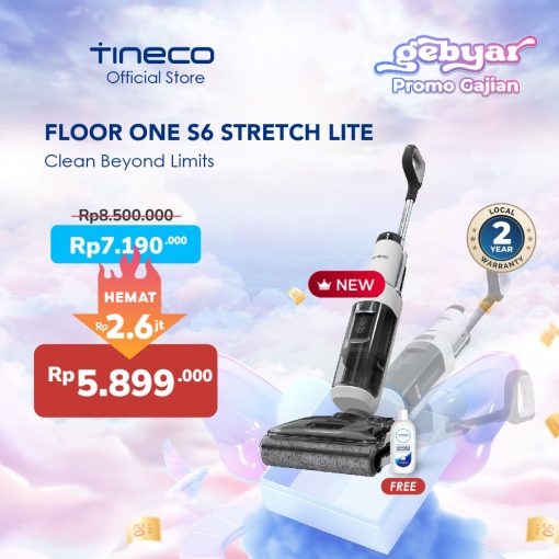 vacuum cleaner terbaik tineco Floor One Stretch S6 Lite