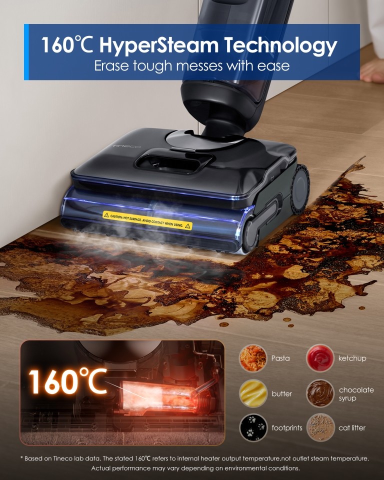 New Product Vacuum Cleaner Tineco S7 Stretch Steam