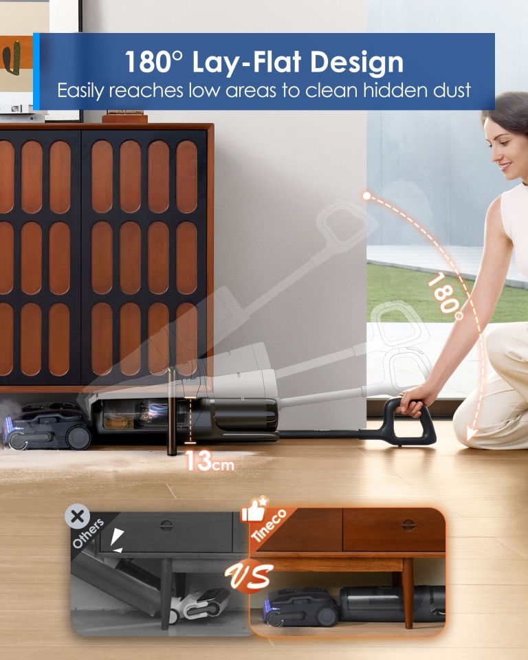New Product Vacuum Cleaner Tineco S7 Stretch Steam