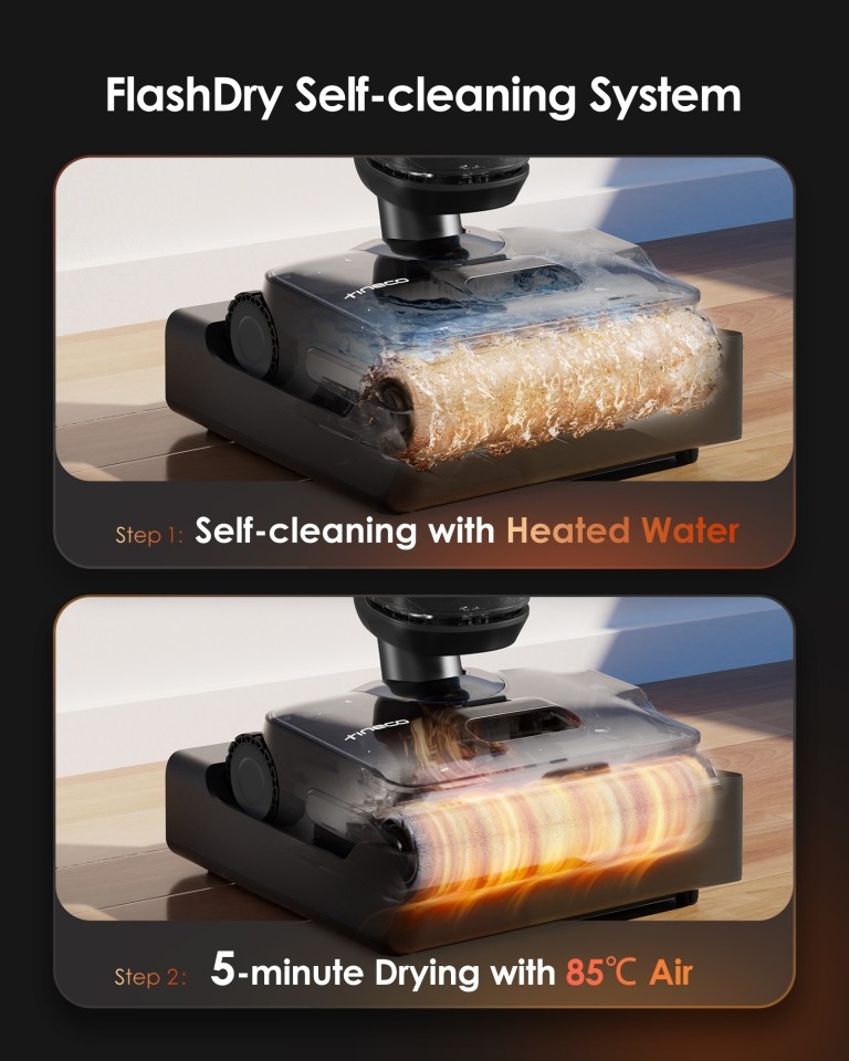 New Product Vacuum Cleaner Tineco S7 Stretch Steam