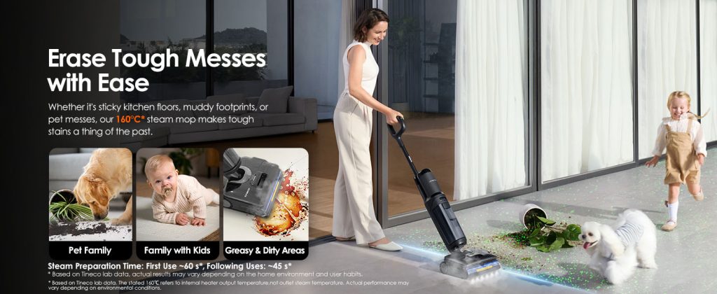 New Product Vacuum Cleaner Tineco S7 Stretch Steam
