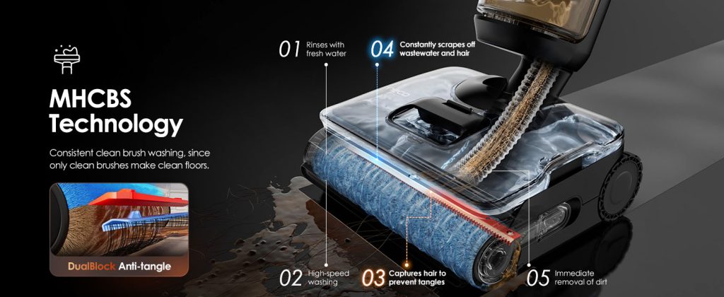 New Product Vacuum Cleaner Tineco S7 Stretch Steam