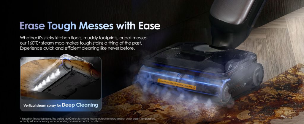 New Product Vacuum Cleaner Tineco Floor One S9 Artist Steam Pro