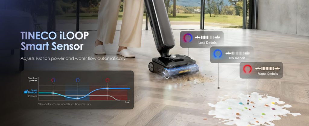 New Product Vacuum Cleaner Tineco Floor One S9 Artist Steam Pro