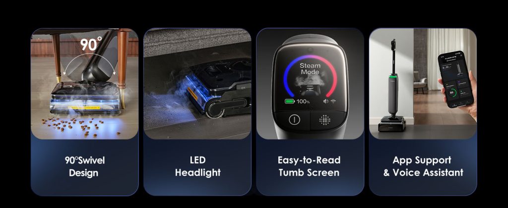 New Product Vacuum Cleaner Tineco Floor One S9 Artist Steam Pro