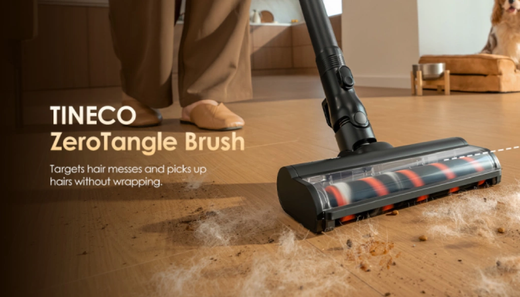 Teknologi ZeroTangle Brush Vacuum Cleaner Tineco