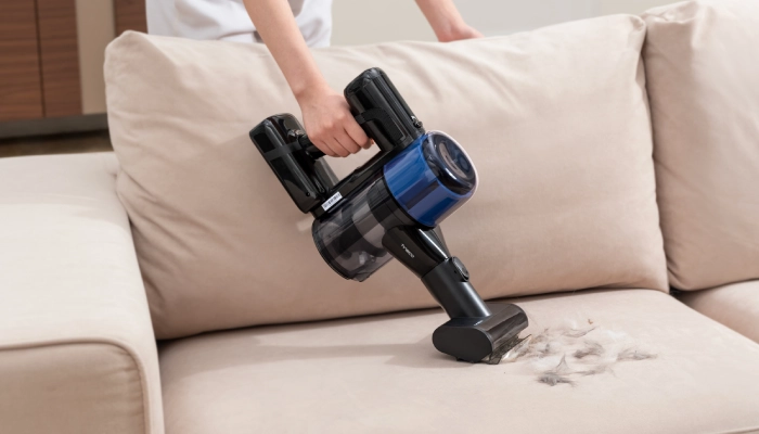 cara mengatasi bulu kucing rontok dengan vacuum cleaner Tineco Pure One S30 Pro