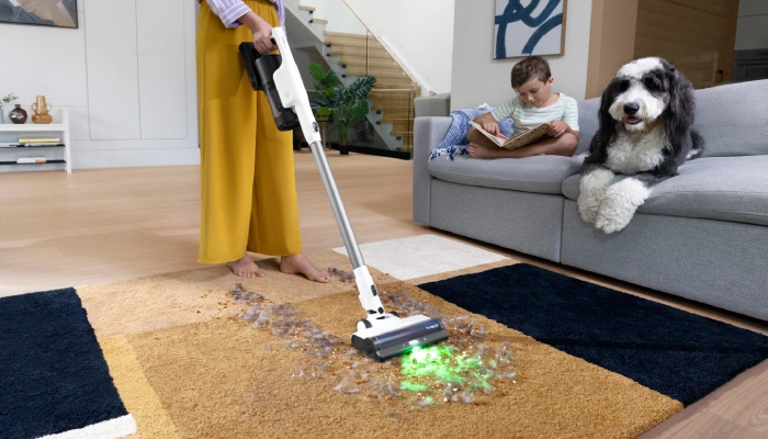 Teknologi ZeroTangle Brush Vacuum Cleaner Tineco Pure One Station 5